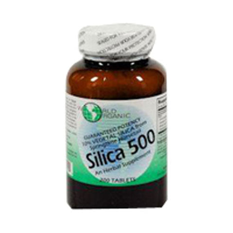 World Organics, Silica, 100 Tabs