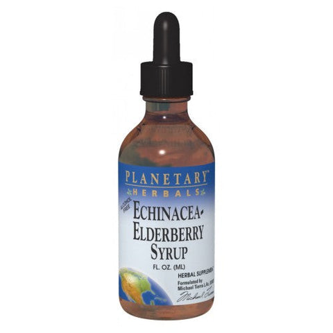 Planetary Herbals, Echinacea-Elderberry Syrup, 8 fl oz Planetary Herbals
