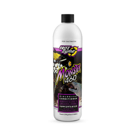 Fritz Aquatics, Fritz Aquatics Monster 360 Concentrated Biological Conditioner for Saltwater, 16 oz Fritz Aquatics