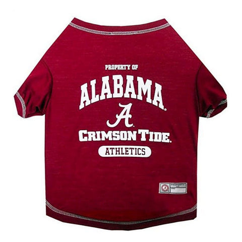 Pets First, Pets First Alabama Tee Shirt for Dogs and Cats, Medium Pets First
