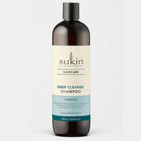 Sukin, Deep Cleanse Shampoo, 16.9 Oz Sukin