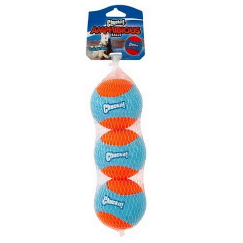 Chuckit!, Chuckit Amphibious Fetch Ball, 3 count Chuckit!
