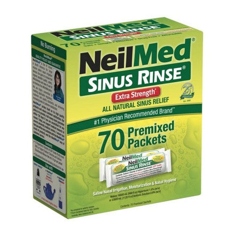 Neilmed, Sinus Rinse Extra Strength, 70 Packets