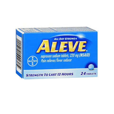 Naproxen Sodium Pain Reliever Fever Reducer Tablets 24 Count by Aleve
