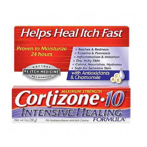 Cortizone-10, Intensive Healing Formula Anti-Itch Creme, 1.25 Oz Cortizone-10