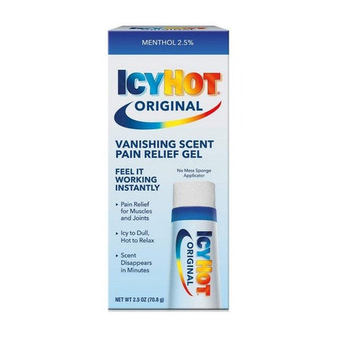 Icy Hot, Icy Hot Pain Relieving Gel Vanishing Scent, 2.5 Oz Icy Hot
