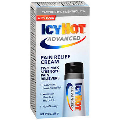 Icy Hot Advanced Relief Pain Relief Cream 2 Oz by Icy Hot