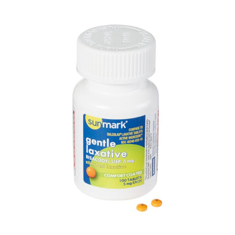 Sunmark, Bisacodyl Laxative, Count of 1 Sunmark
