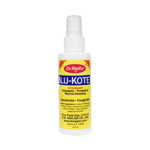 Dr. Naylor, Blu-Kote Veterinary Antiseptic Protective Wound Dressing Pump, 4 Oz Dr. Naylor