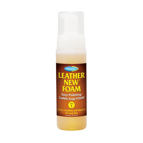 Farnam, Leather New Foam Cleaner, 7 Oz Farnam