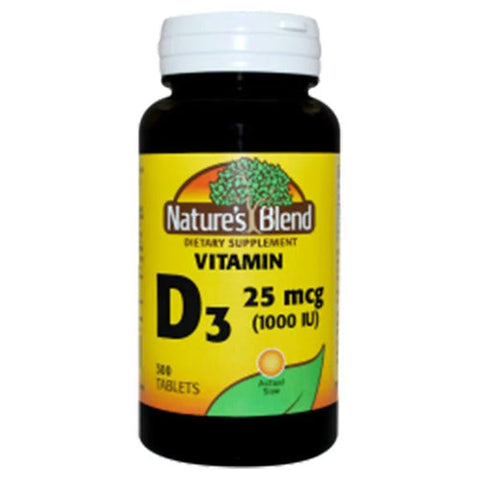 Vitamin D3 300 Tabs by Nature's Blend