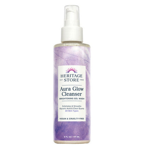 Heritage Store, Aura Glow Cleanser, 6 Oz Heritage Store