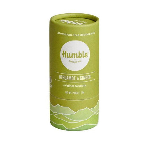 Humble Brands, Deodorant Plastic Free Bergamot And Ginger, 2.65 Oz Humble Brands