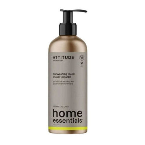 Attitude, Dishwashing Liquid Geranium And Lemongrass, 16 Oz