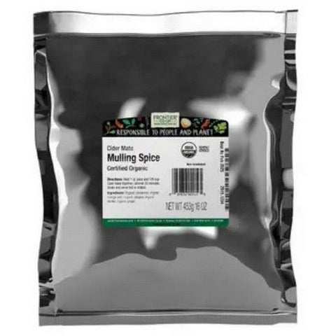 Frontier Coop, Organic Cider Mate Mulling Spice, 1 Lb
