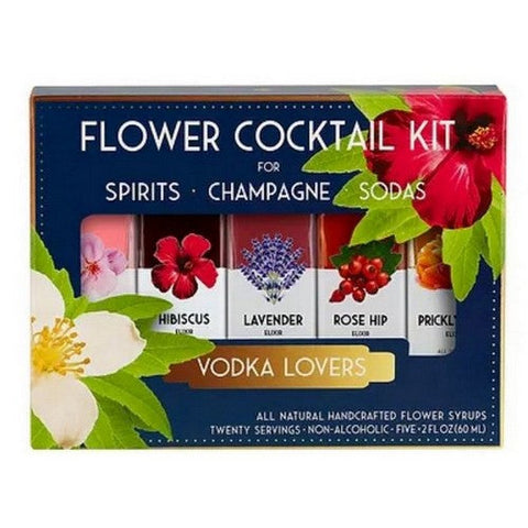 Floral Elixir Co., Vodka Lovers Cocktail Kit, 5 Count Floral Elixir Co.