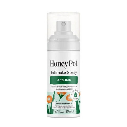 The Honey Pot, Anti Itch Soothing Spray Maximum Strength, 2.71 Oz The Honey Pot