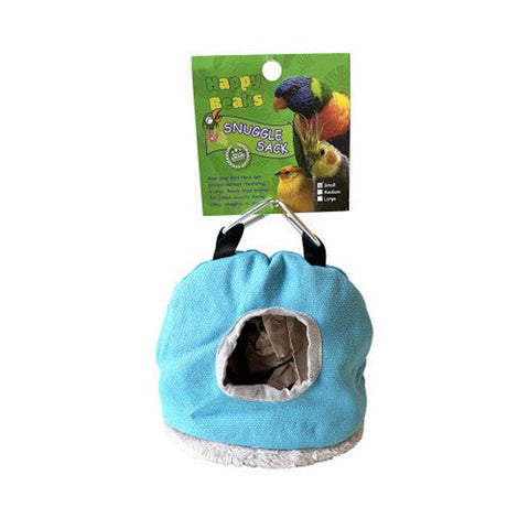A&E Cage Company, Happy Beaks Snuggle Sack Bird Hut Assorted, 1 Count / Small A&E Cage Company