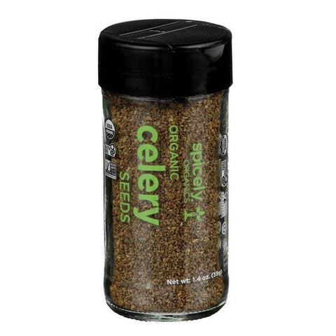 Spicely Organics, Organic Celery Seeds, 1.4 Oz (Case Of 3)