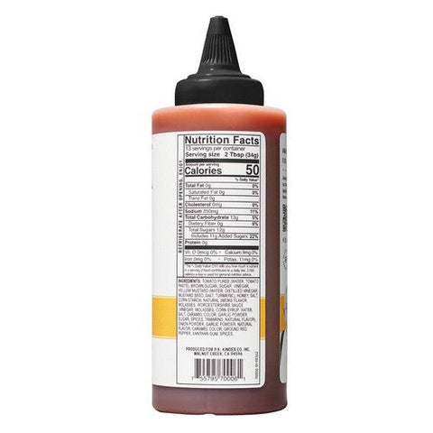 Kinders, Honey BBQ Sauce, 15.5 Oz (Case Of 6)