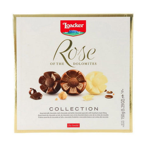 Loacker, Rose Chocolate Dolomites, 5.29 Oz(Case Of 12) Loacker
