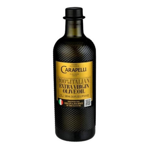 Carapelli, 100% Italian Extra Virgin Olive Oil, 500 ML (Case Of 6) Carapelli