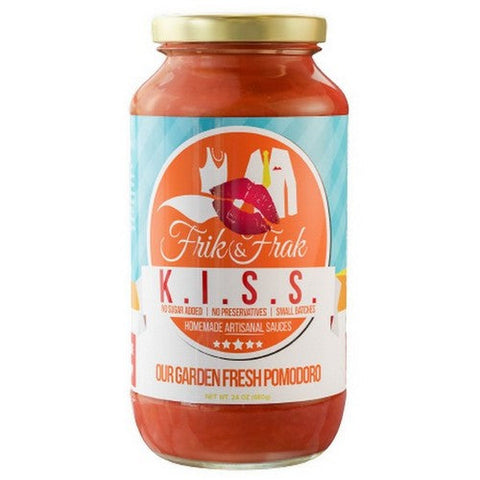 Frik & Frak, K I S S Sauce Pasta, 24 Oz(Case Of 6)