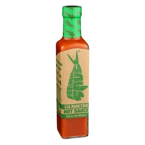 Hanks Sauce, Cilanktro Hot Sauce, 8.5 Oz(Case Of 6)