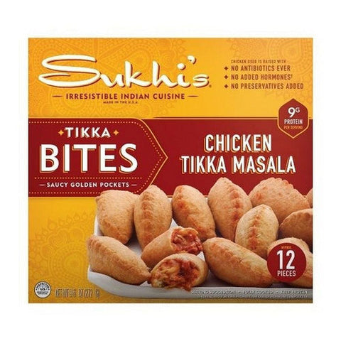 Sukhis, Tikka Chicken Masala Bites, 9.6 Oz(Case Of 6) Sukhis