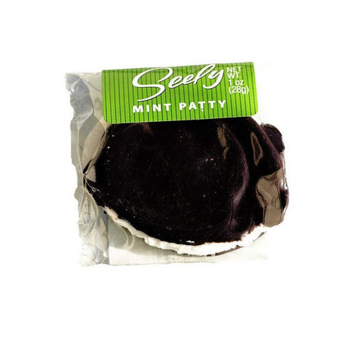 Seely, Seely Mint Patty Dark Chocolate Peppermint Patties, 1 Oz (Case Of 12) Seely