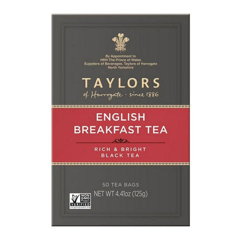 Taylors Of Harrogate, English Breakfast Tea Bags, 4.41 Oz(Case Of 6)