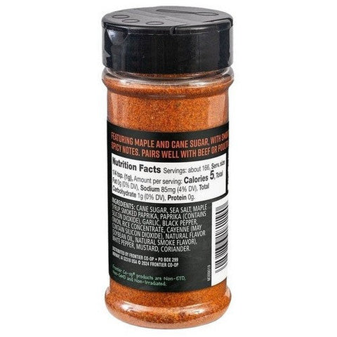 Frontier Coop, Sweet Heat Dry Rub, 6.70 Oz Frontier Coop