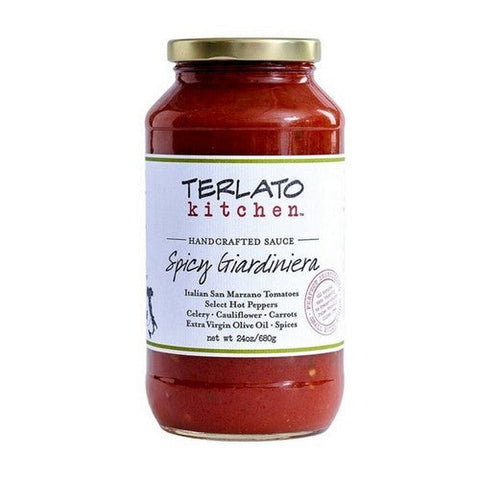 Terlato Kitchen, Spicy Giardiniera Sauce, 24 Oz (Case Of 6)