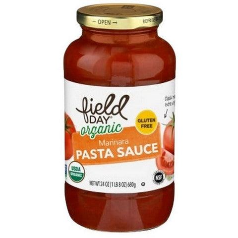 Field Day, Organic Marinara Pasta Sauce, 24 Oz (Case Of 12)