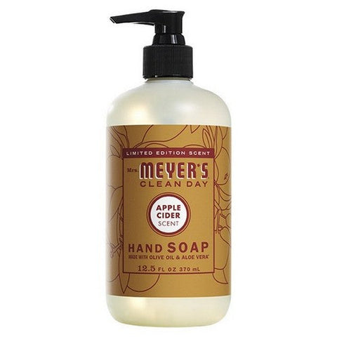 Mrs. Meyer's, Hand Soap Apple Cider Limited Edition, 12.5 Oz (Case Of 6) Mrs. Meyer's