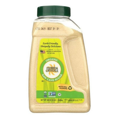Florida Crystals, Organic Cane Sugar, 48 Oz (Case Of 6)