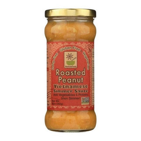 Star Anise, Roasted Peanut Vietnamese Simmer Sauce, 12 Oz (Case Of 6)