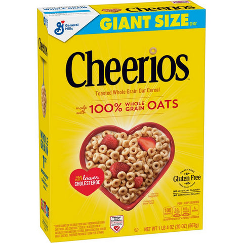 Cereal Cheerios Giant Size 20 Oz (Case Of 10) by General Mills