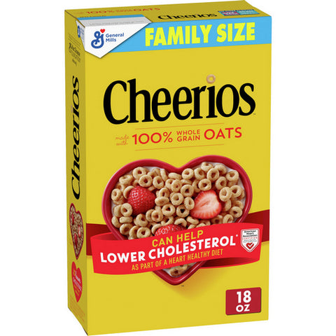 Cheerios Oat Cereal 18 Oz (Case Of 10) by General Mills