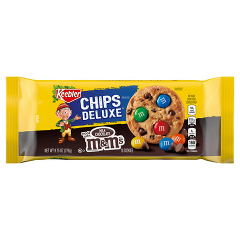 Chips Deluxe Cookies M And M 9.75 Oz (Case Of 12) by Keebler
