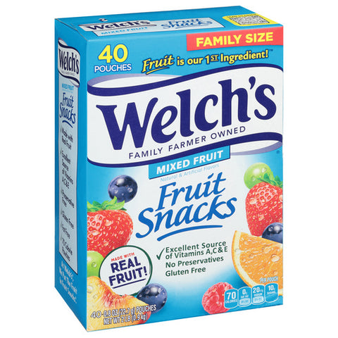 Mixed Fruit Snacks Family Size 32 Oz (Case Of 6) by Welch's