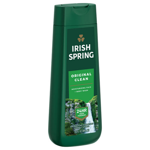 Original Moisturizing Face Plus Body Washclean Moisturizing Face And Body Wash 20 Oz (Case Of 4) by Irish Spring