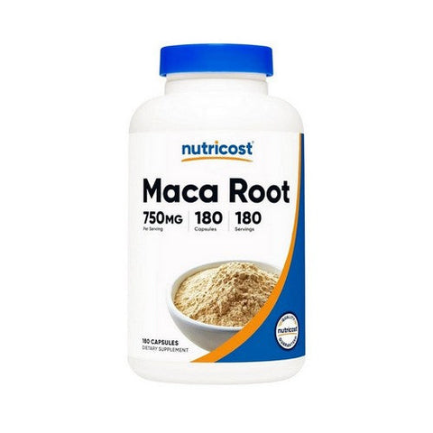 Nutricost, Maca Root Capsules, 750 Mg, 180 Count