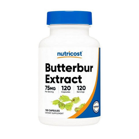 Nutricost, Butterbur Extract Capsules, 75 Mg, 120 Count Nutricost