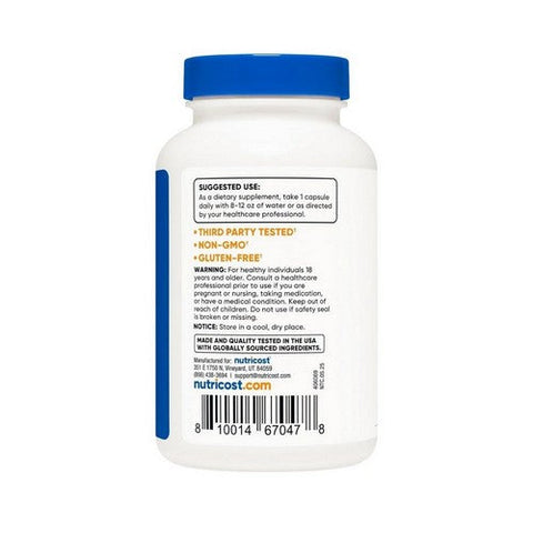Nutricost, Wormwood Capsules, 450 Mg, 120 Count Nutricost