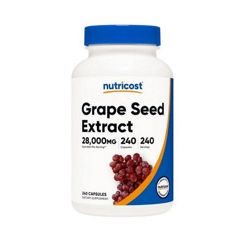 Nutricost, Grape Seed Extract, 28000 Mg, 240 Caps Nutricost