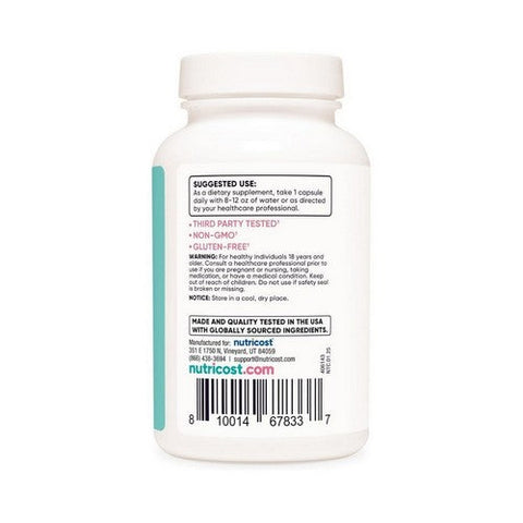 Nutricost, Women Dim With Calcium D-Glucarate And Dong Quai, 400 Mg, 120 Caps Nutricost