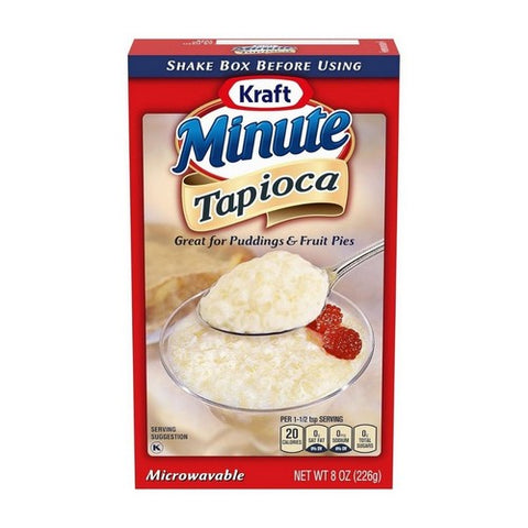 Kraft Minute Tapioca 8 Oz (Case Of 12) by Jell-O