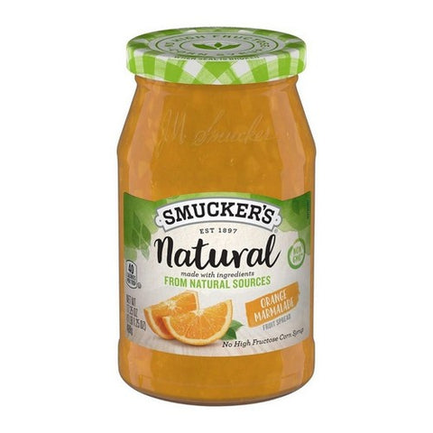 Natural Orange Marmalade Fruit Spread 17.2 Oz (Case Of 8) by Smucker's