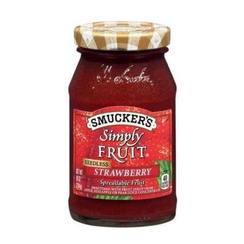 Simply Fruit Strawberry Spreadable Jar 10 Oz (Case Of 8) by Smucker's
